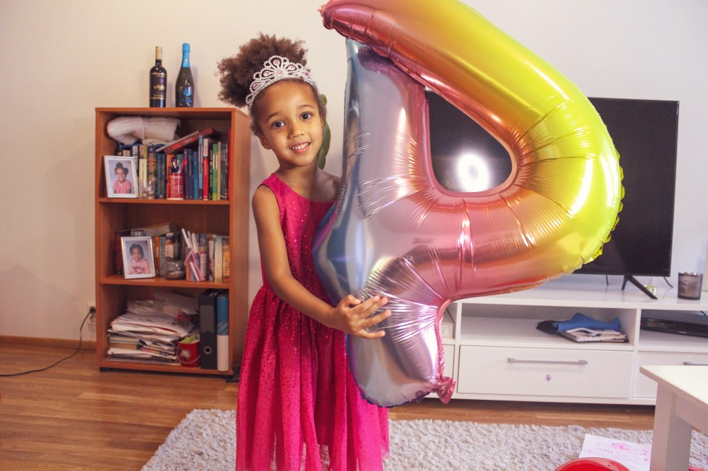 Bianca’s 4th birthday.